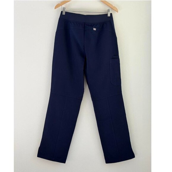 Figs Kade Cargo Scrub Pants in Navy, Size Medium - Picture 8 of 9